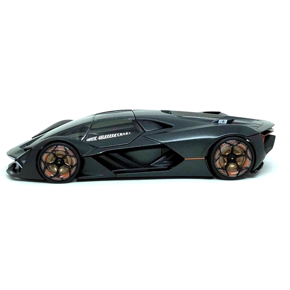 Miniatura Lamborghini Terzo Millennio Grafite Bburago 1/24 - Imagem 2