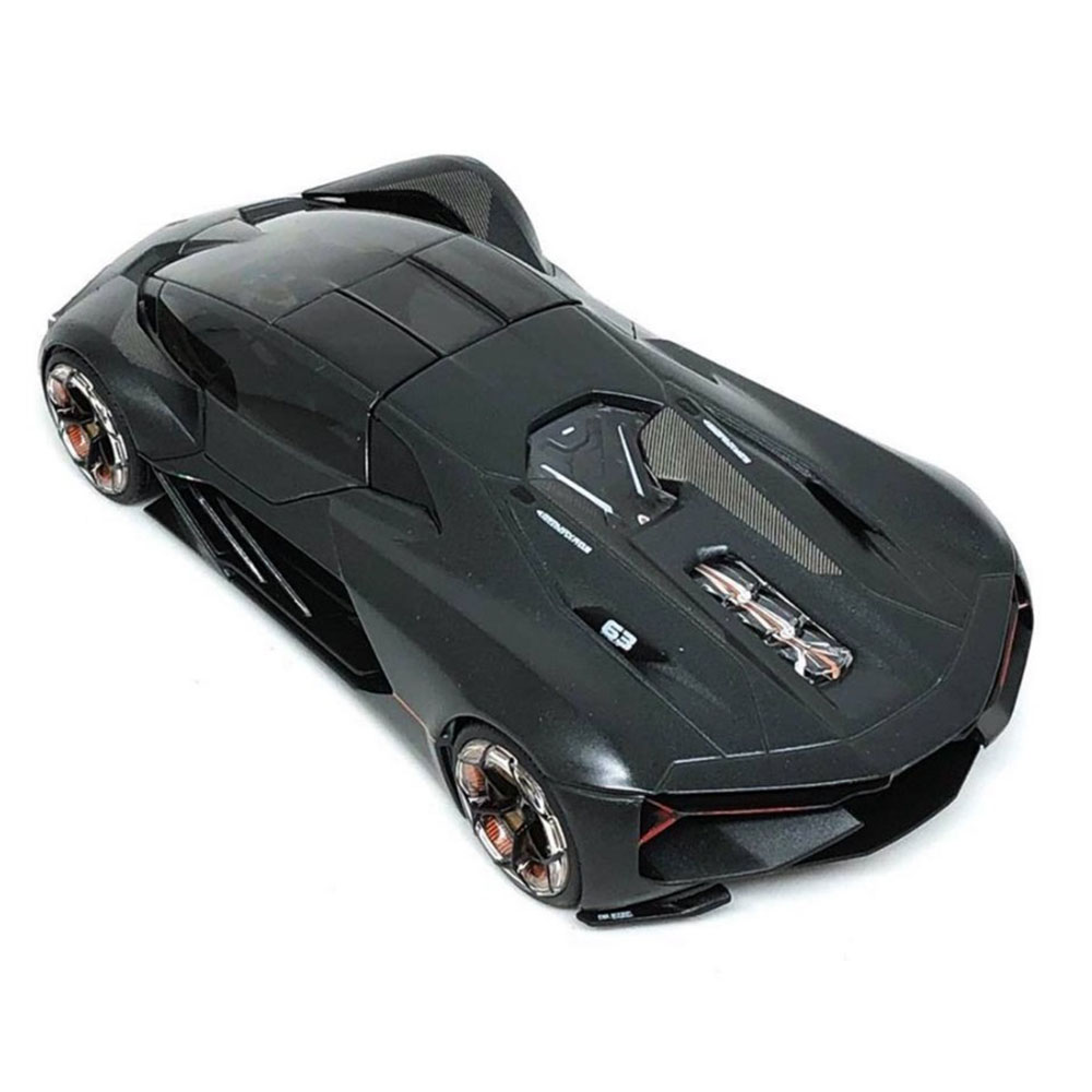 Miniatura Lamborghini Terzo Millennio Grafite Bburago 1/24 - Imagem 3