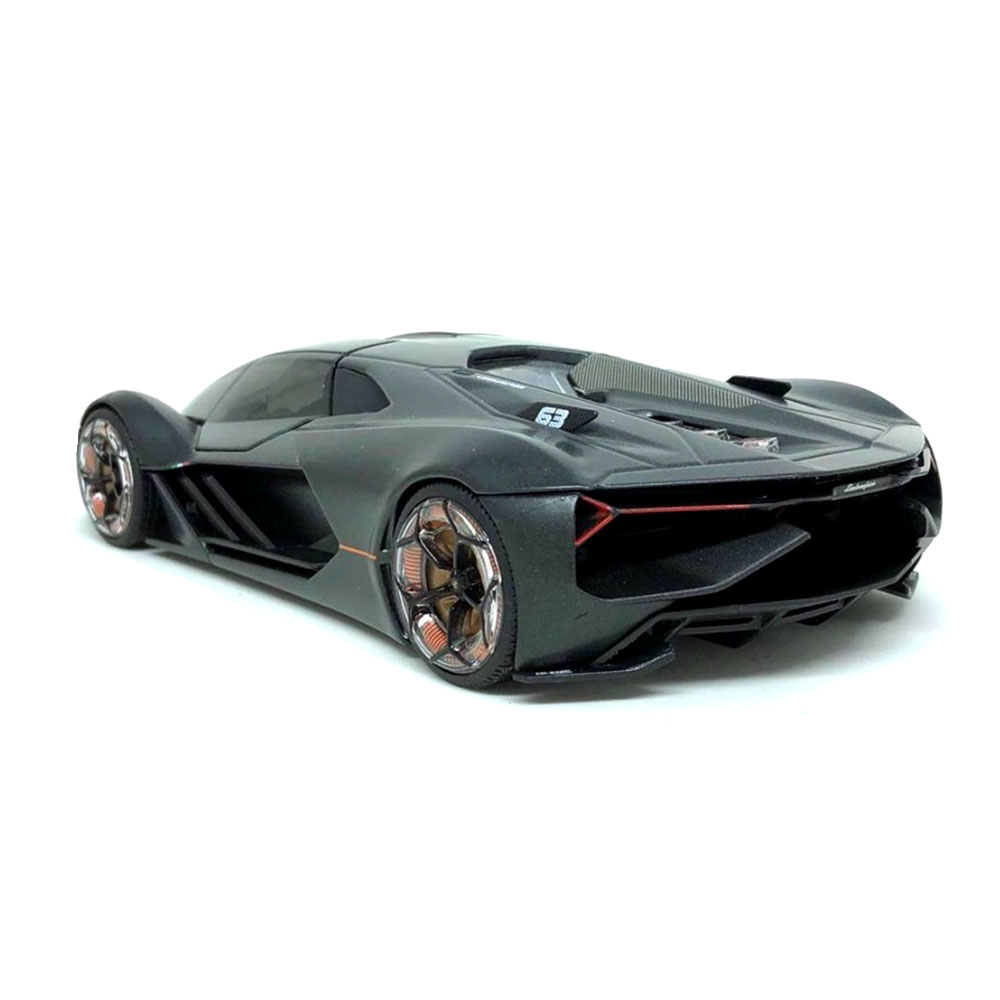Miniatura Lamborghini Terzo Millennio Grafite Bburago 1/24 - Imagem 4