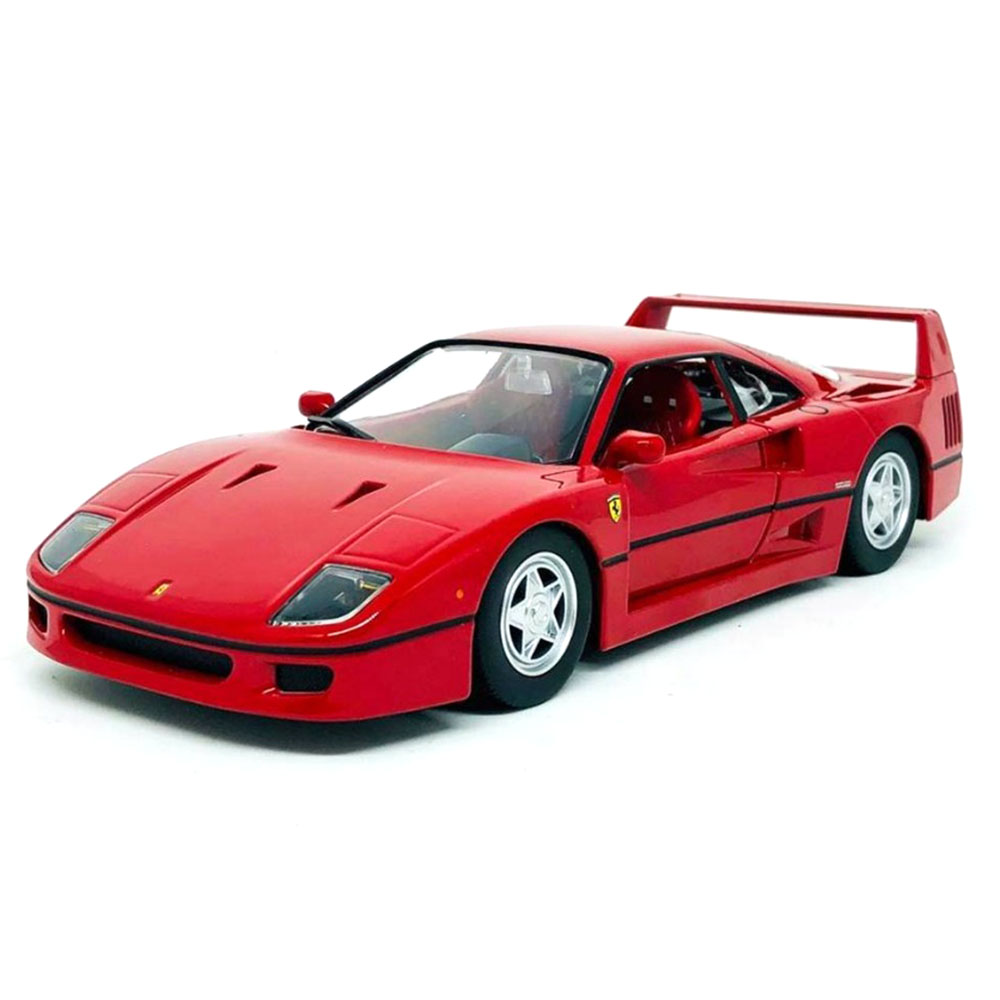 Miniatura Ferrari F40 Vermelho Bburago 1/24 C/ Defeito