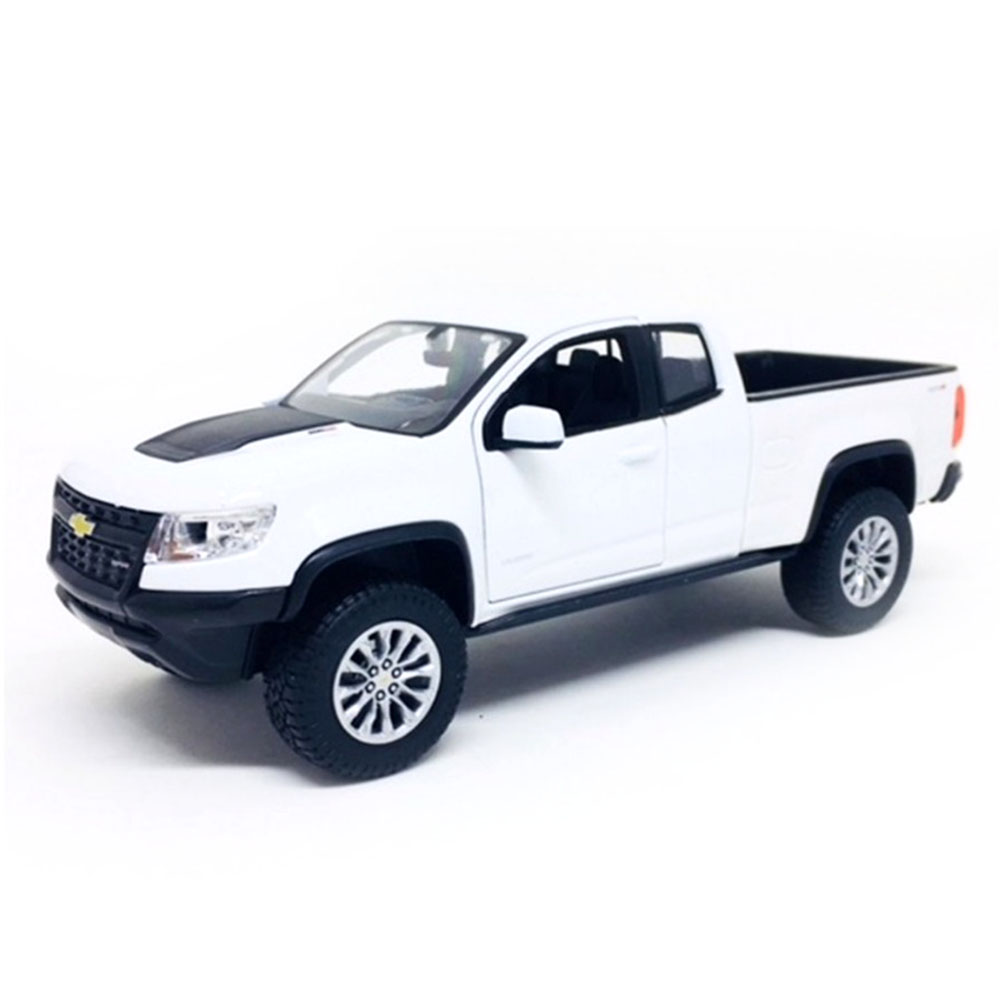Miniatura Chevrolet Colorado ZR2 2017 Branco Maisto 1/27
