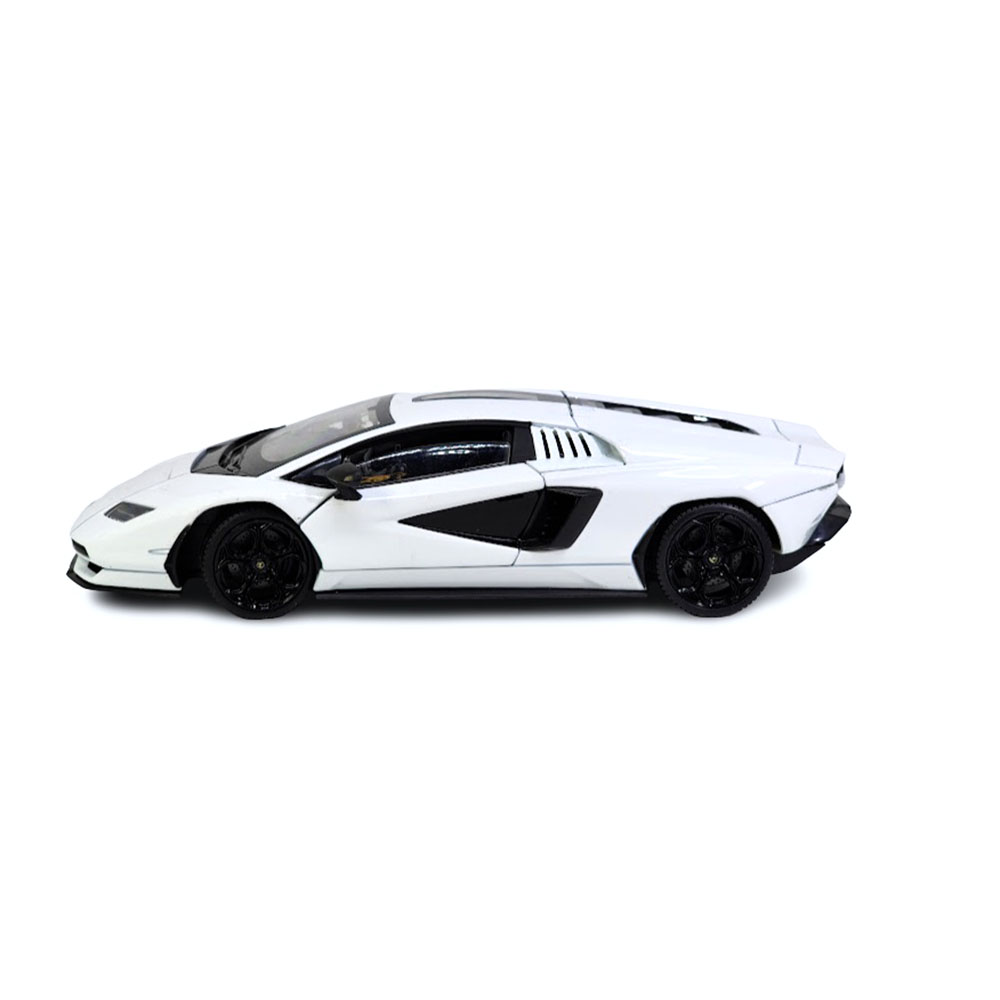 Miniatura Lamborghini Countach LPI 800-4 Branco Welly 1/24 - Imagem 4