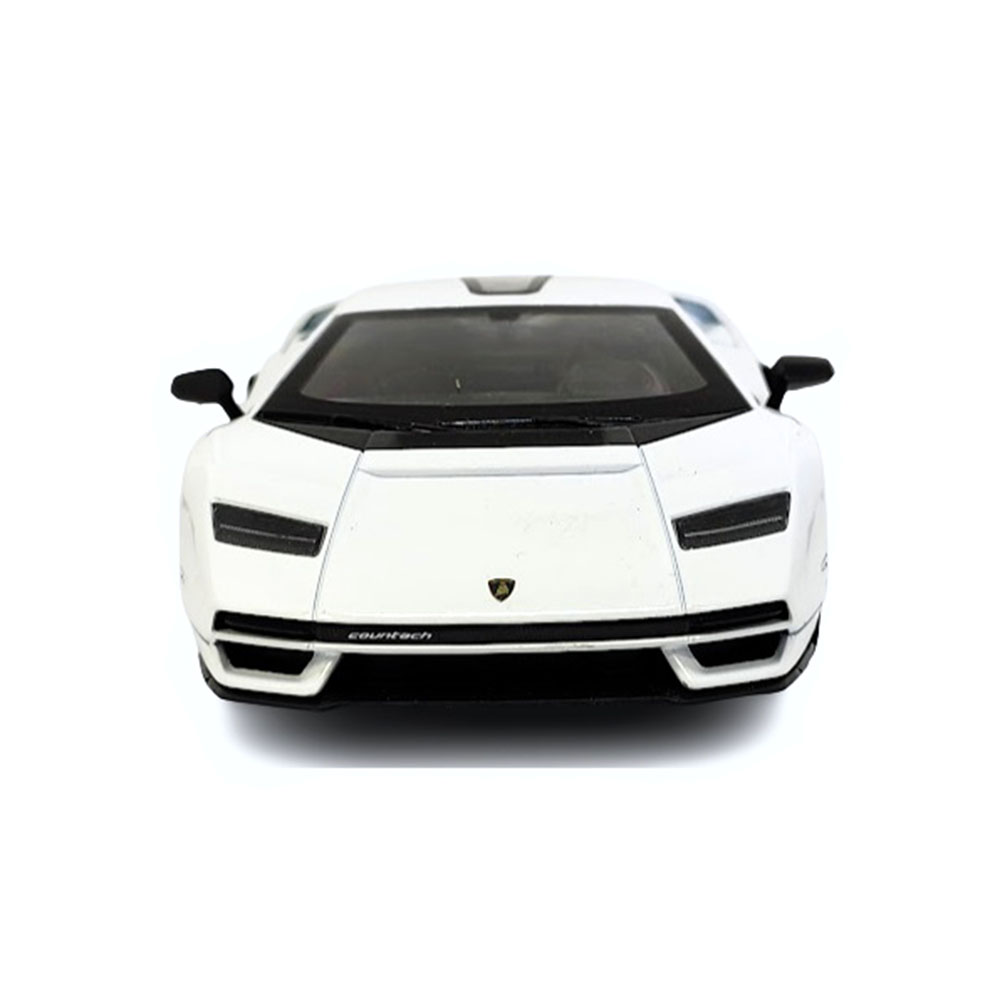Miniatura Lamborghini Countach LPI 800-4 Branco Welly 1/24 - Imagem 2