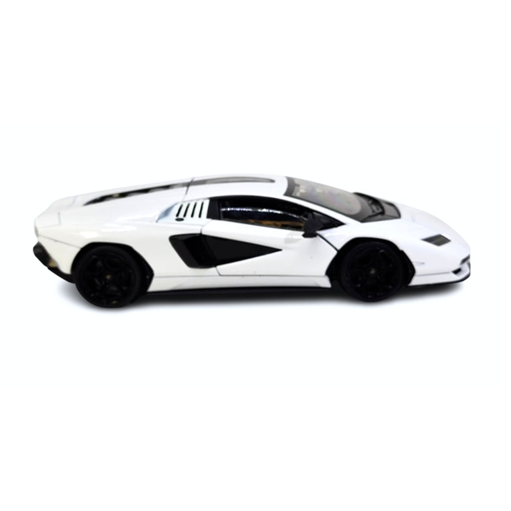 Miniatura Lamborghini Countach LPI 800-4 Branco Welly 1/24 - Imagem 5