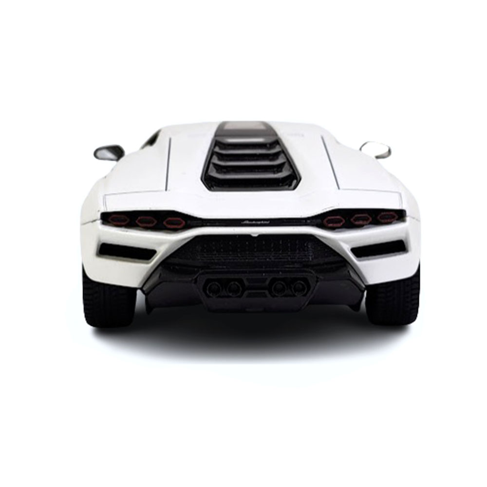Miniatura Lamborghini Countach LPI 800-4 Branco Welly 1/24 - Imagem 3