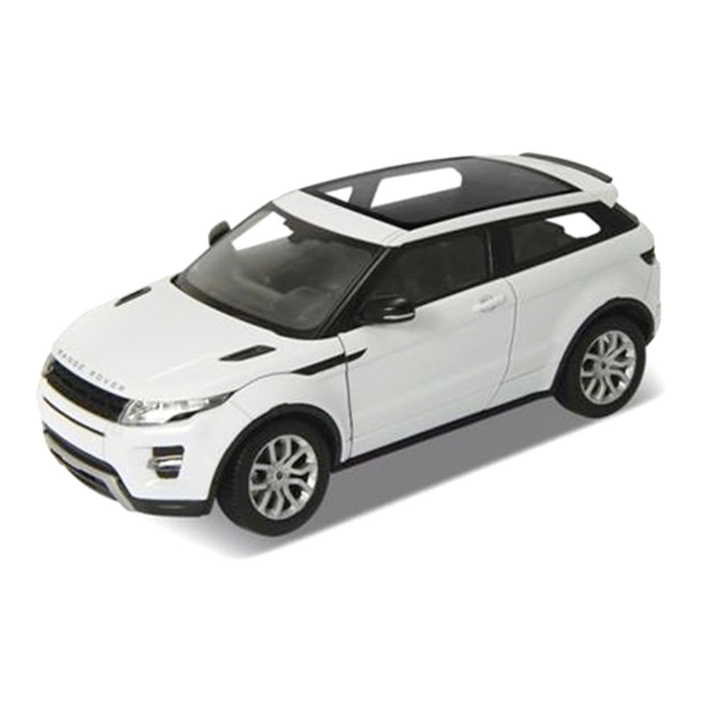Miniatura Land Rover Evoque Branco Welly 1/24 C/ Defeito