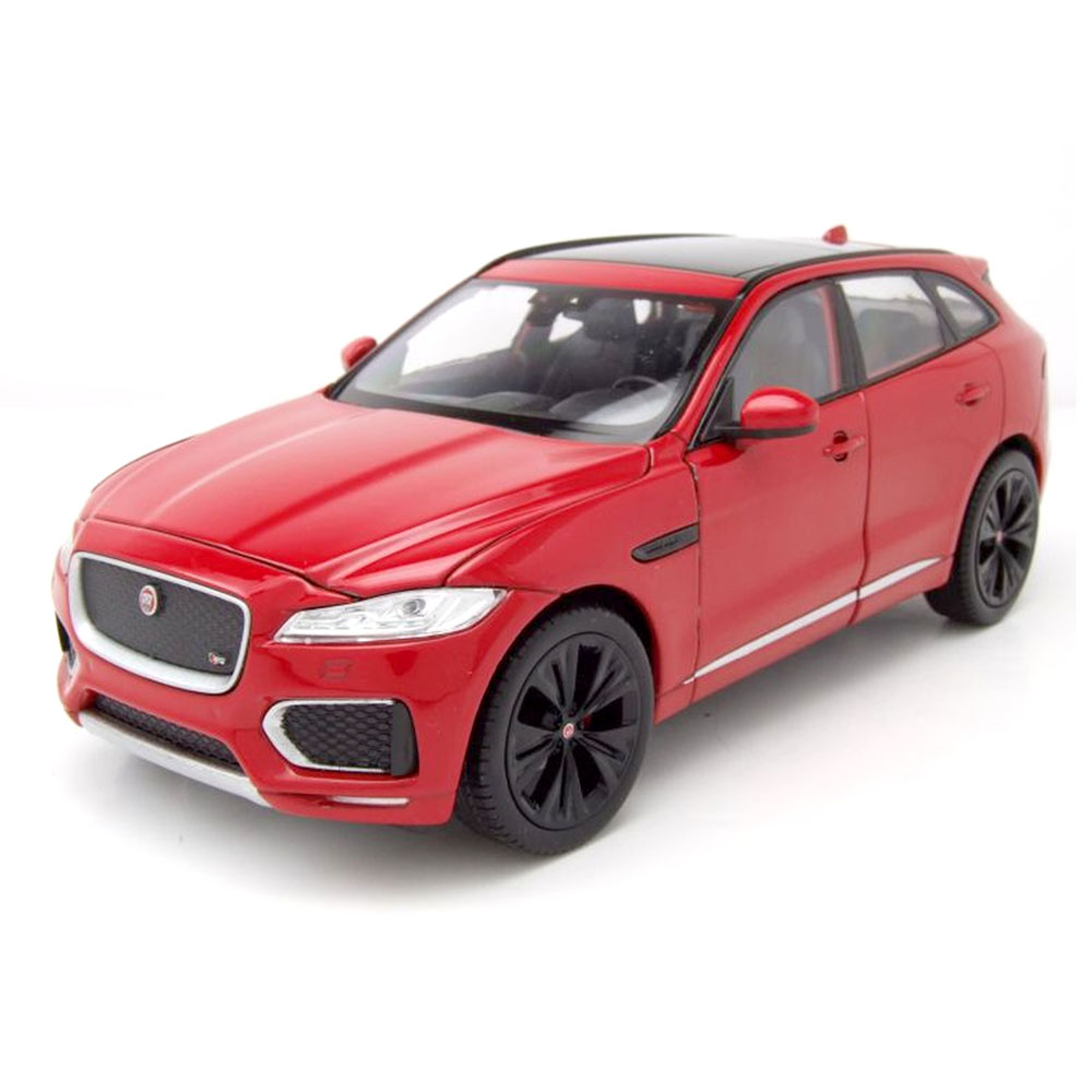 Miniatura Jaguar F-Pace Vermelho Welly 1/25