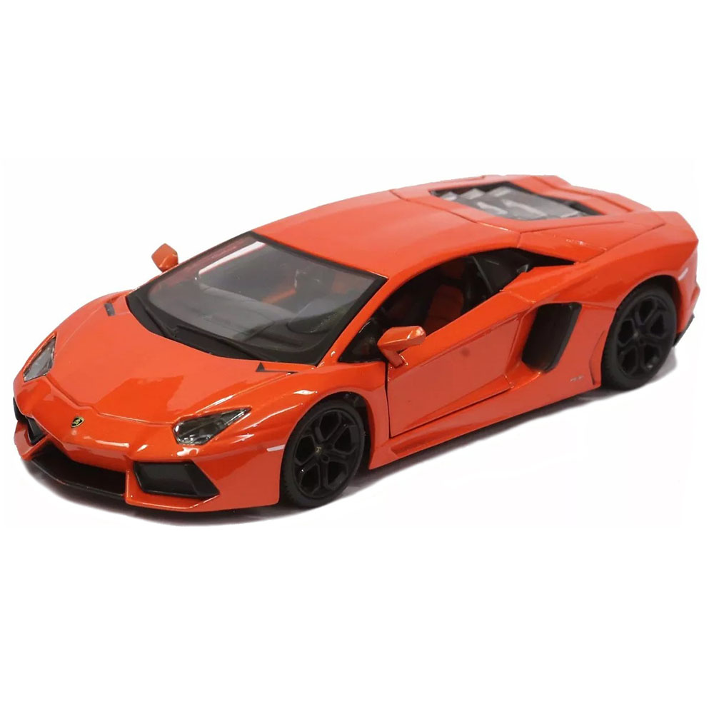 Miniatura Lamborghini Aventador LP 700-4 Laranja Maisto 1/24