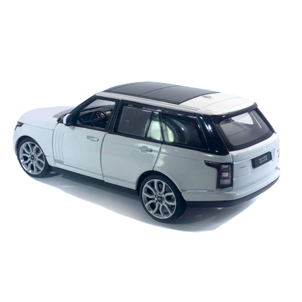 Miniatura Land Rover Range Rover Branco Rastar 1/24 - Imagem 9