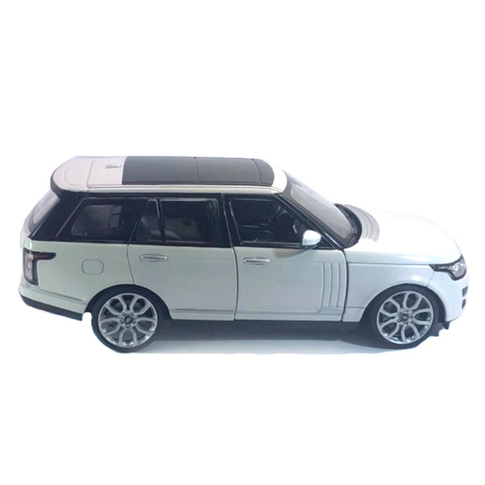 Miniatura Land Rover Range Rover Branco Rastar 1/24 - Imagem 7