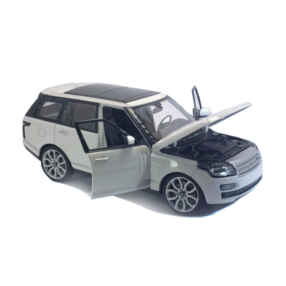 Miniatura Land Rover Range Rover Branco Rastar 1/24 - Imagem 6