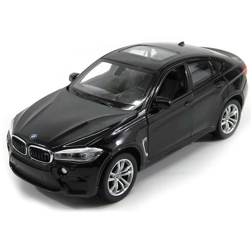 Miniatura Bmw X6M Preto Rastar 1/24