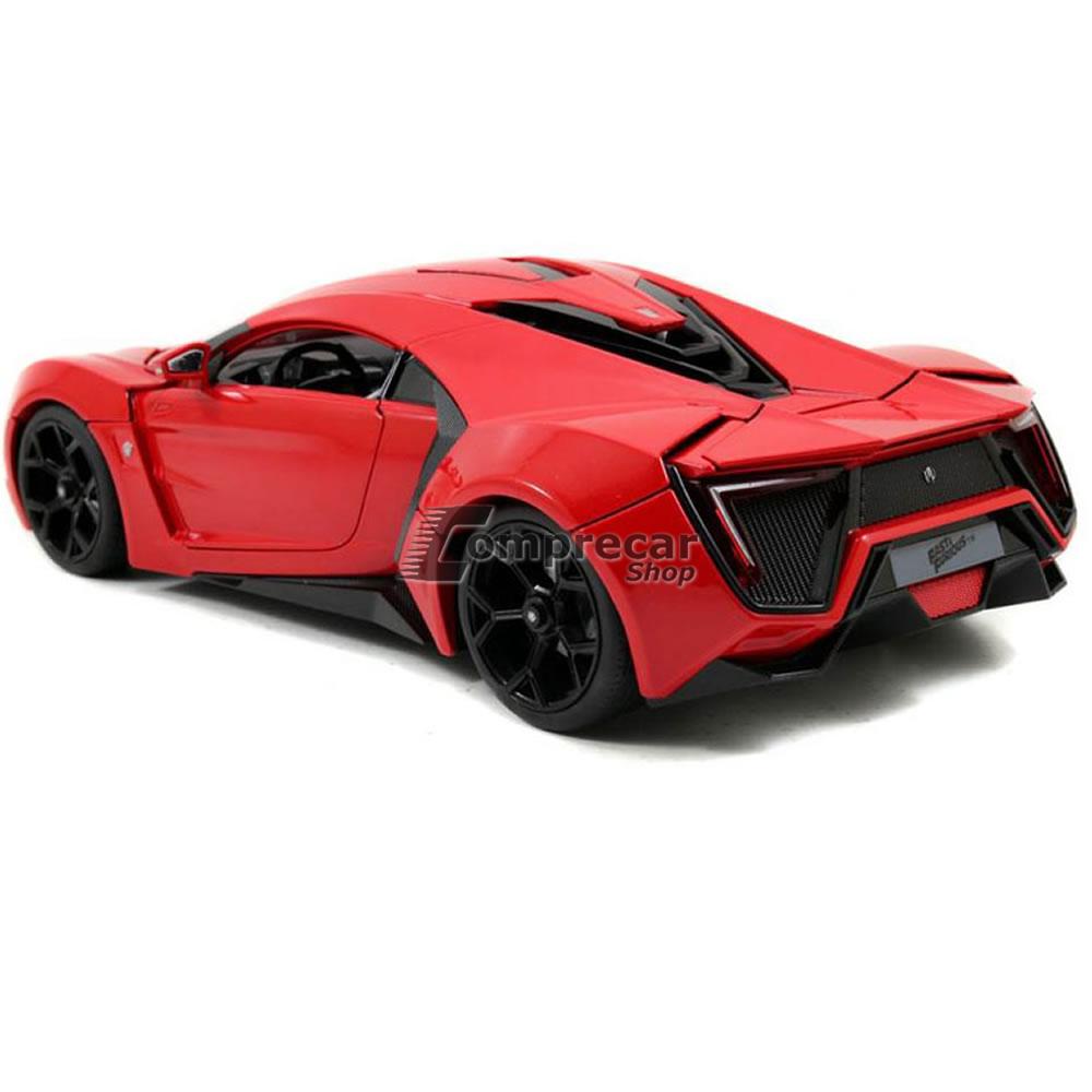 2015 Lykan Hypersport Velozes e Furiosos 7 1:18 Jada - Imagem 4