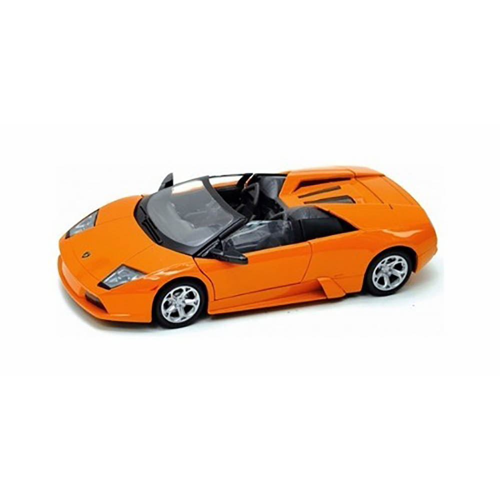 Miniatura Lamborghini Murcielago Roadster Laranja 1/24