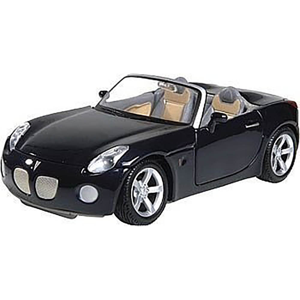 Miniatura Pontiac Solstice 2006 Preto Maisto 1/24
