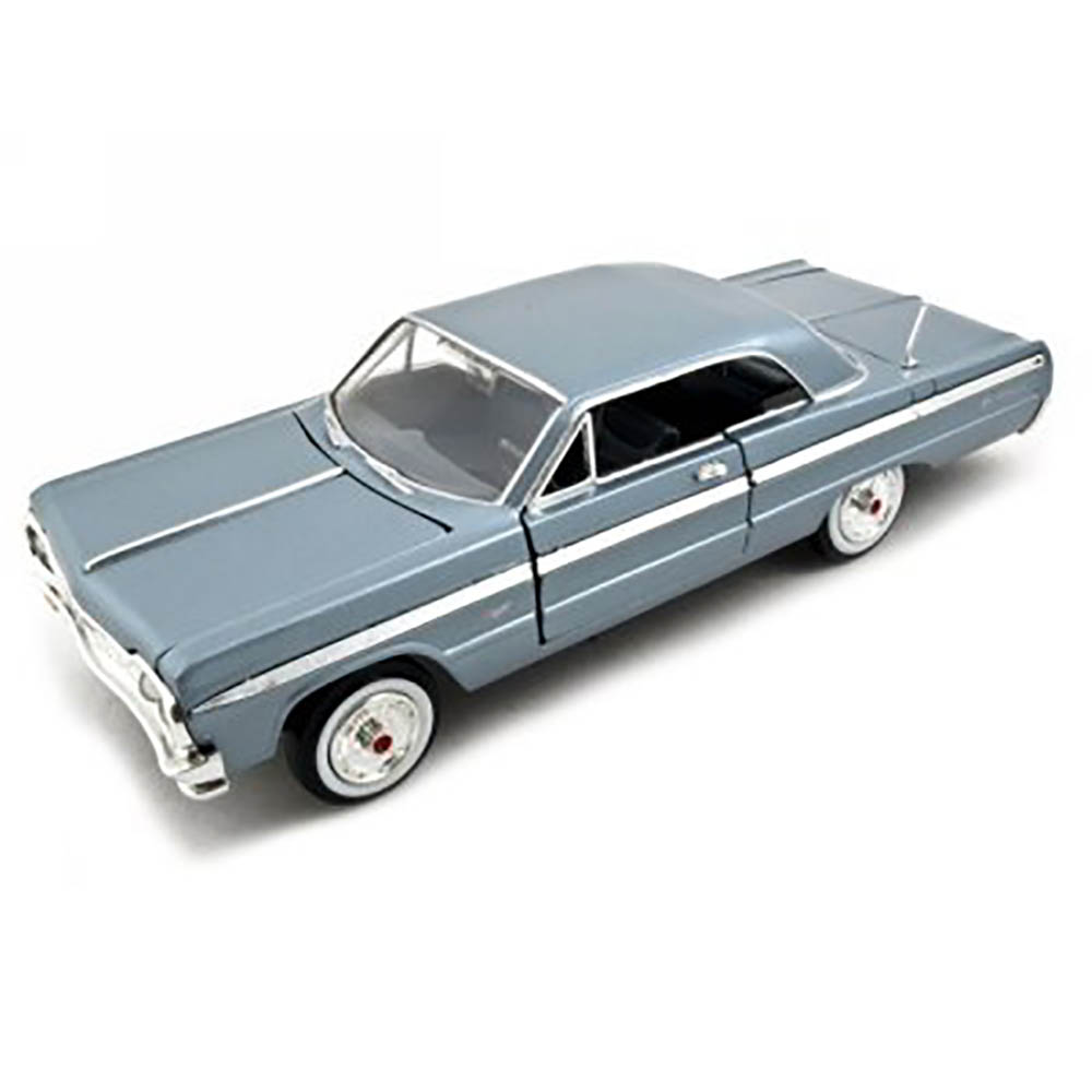 Chevrolet Impala 1964 1:24 Motormax Azul