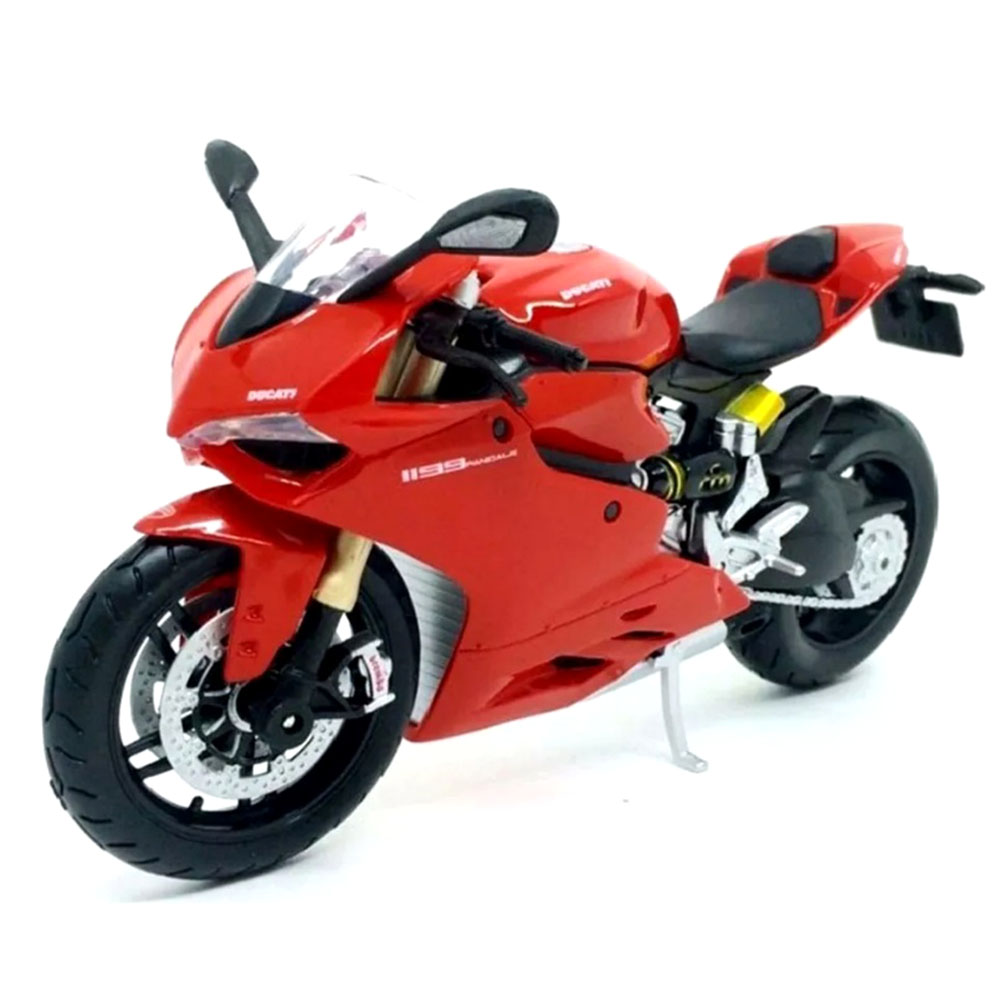Miniatura Ducati 1199 Panigale Vermelho Maisto 1/12