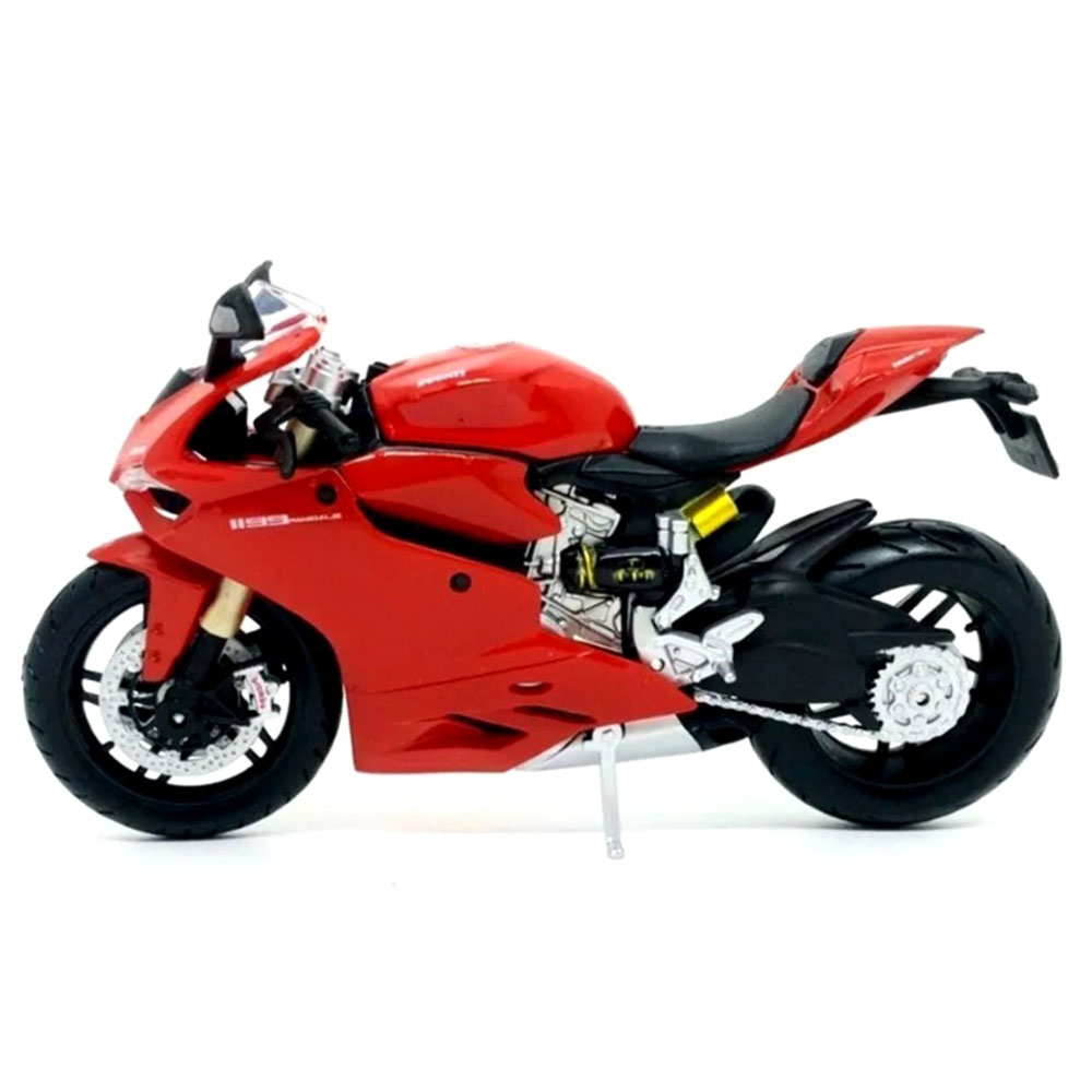 Miniatura Ducati 1199 Panigale Vermelho Maisto 1/12 - Imagem 3