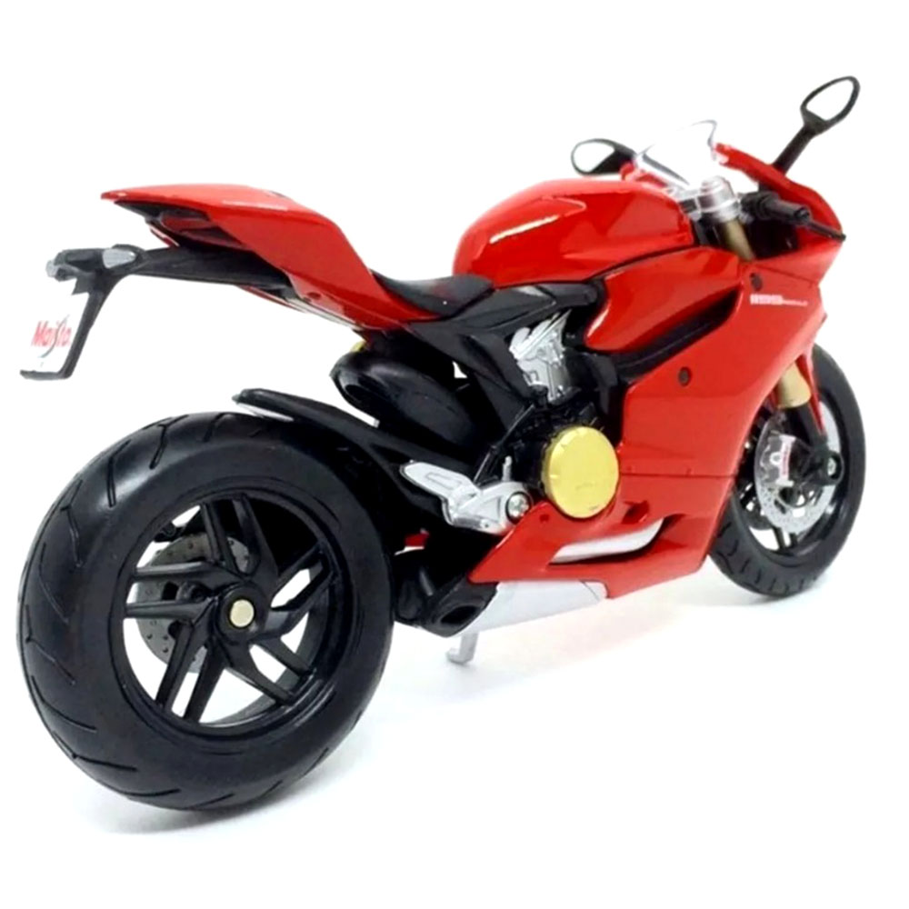 Miniatura Ducati 1199 Panigale Vermelho Maisto 1/12 - Imagem 2