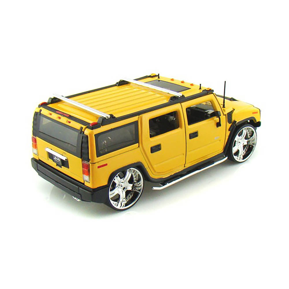 Hummer H2 Jada Toys 1:24 Amarelo - Imagem 7