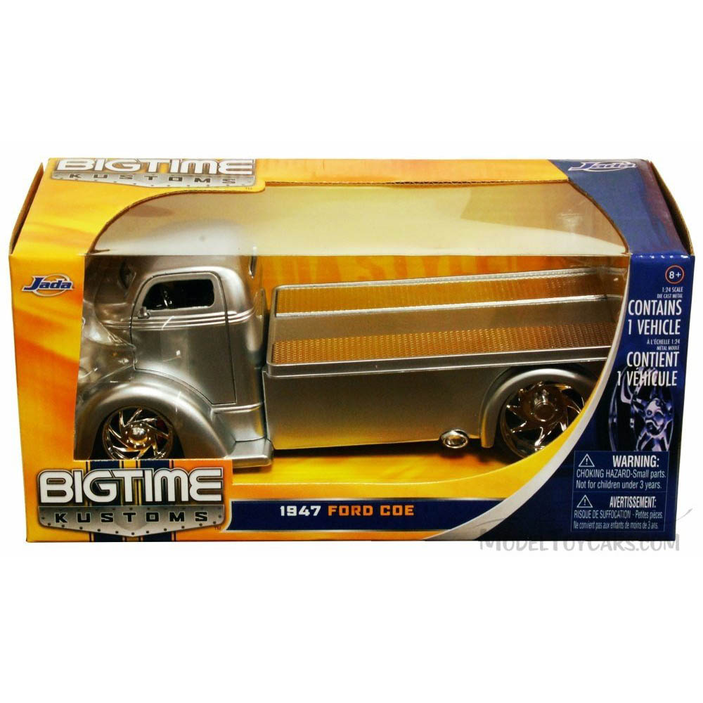 Miniatura Ford Coe 1947 Prata Jada Toys 1/24 - Imagem 6