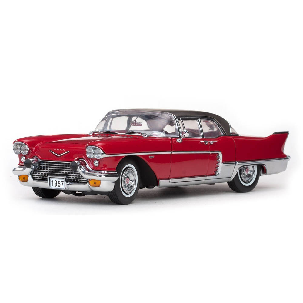 1957 Cadillac Eldorado Brougham 1:18 Sun Star Vermelho
