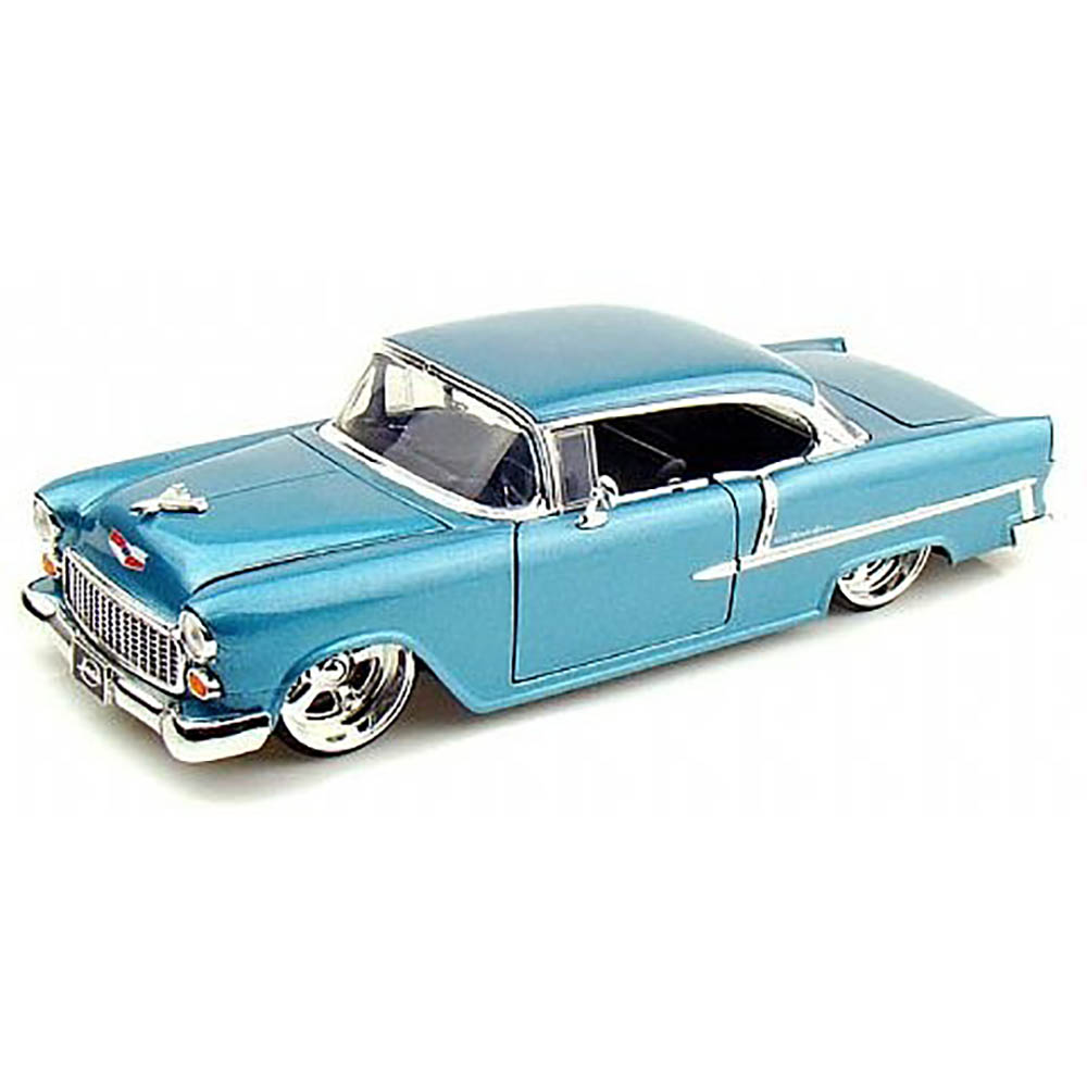 Chevy Bel Air 1955 1:24 Jada Toys Azul