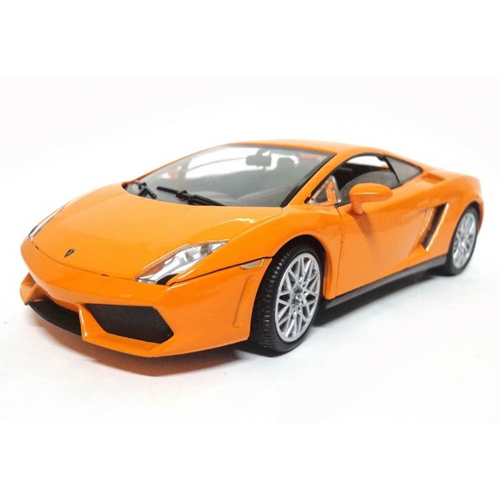Miniatura Lamborghini Lp560-4 Laranja Motormax 1/24