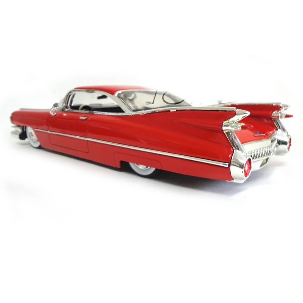 Cadillac Coupe De Ville 1959 1:24 Jada Toys Vermelho