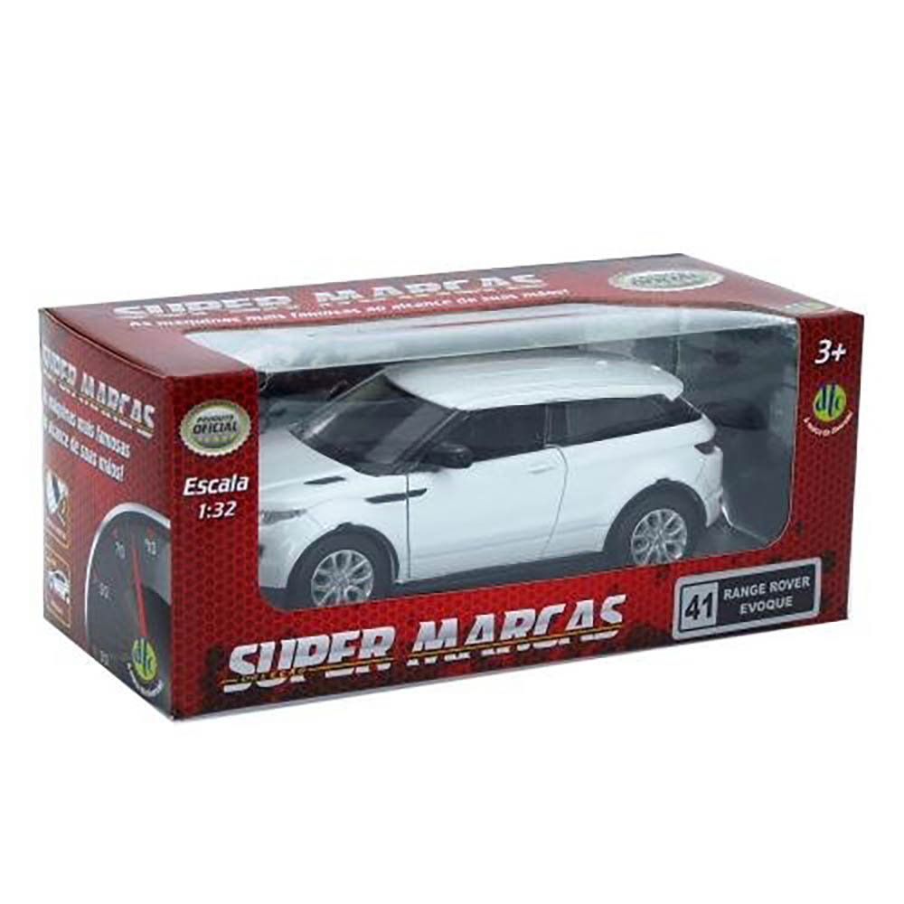 Range Rover Evoque 1:32 Super Marcas Branco - Imagem 2