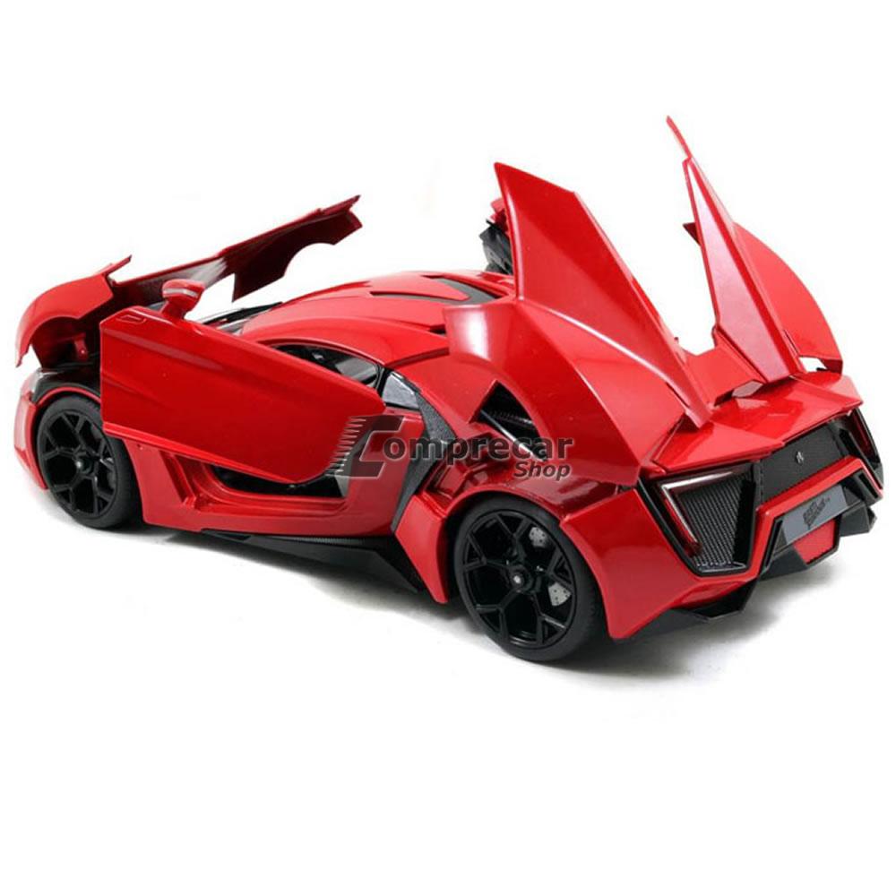 2015 Lykan Hypersport Velozes e Furiosos 7 1:18 Jada - Imagem 3
