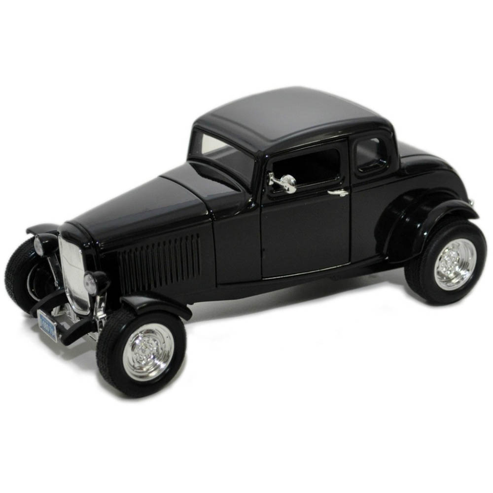 Miniatura Ford Five-window Coupe 1932 Preto Motormax 1/18