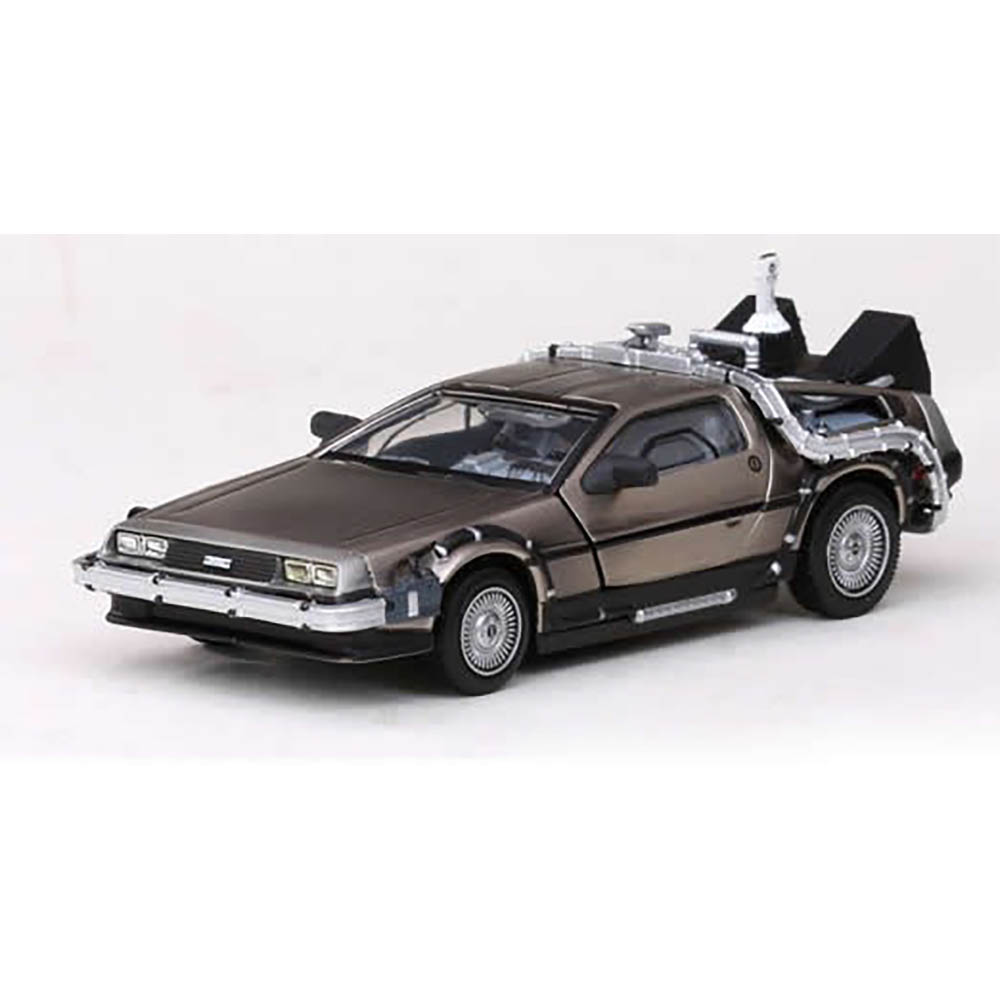 Delorean Back to The Future Parte 1 Sun Star 1:43 (c/ display em acrílico)