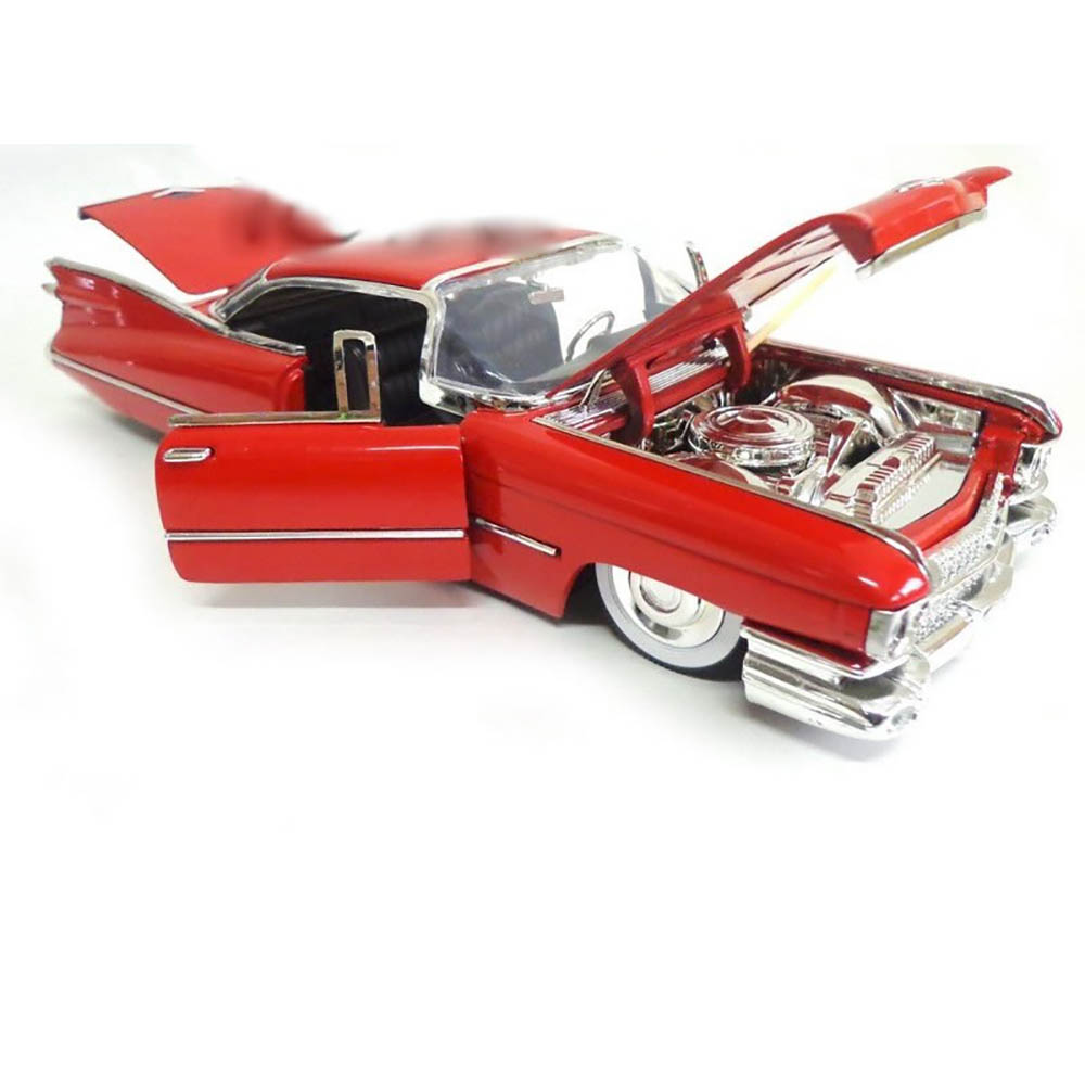 Cadillac Coupe De Ville 1959 1:24 Jada Toys Vermelho - Imagem 4