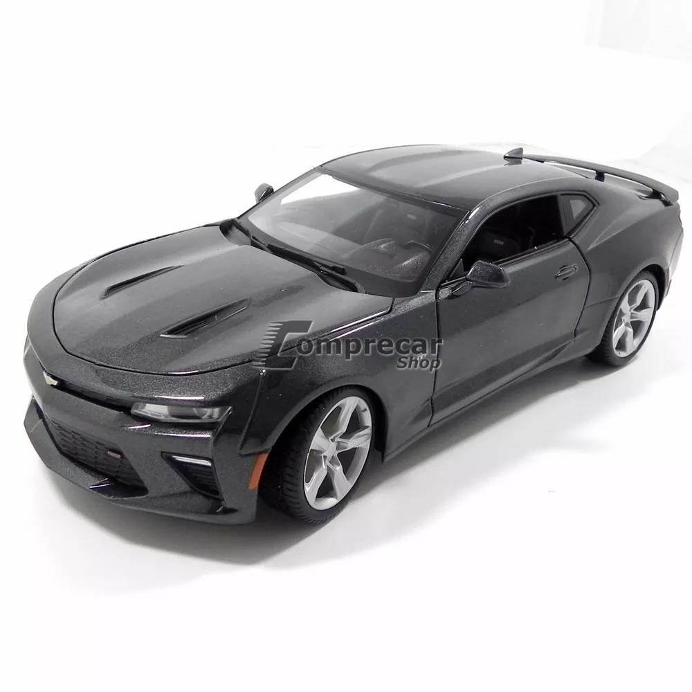 2016 Chevrolet Camaro SS 1:18 Maisto Grafite - Imagem 4