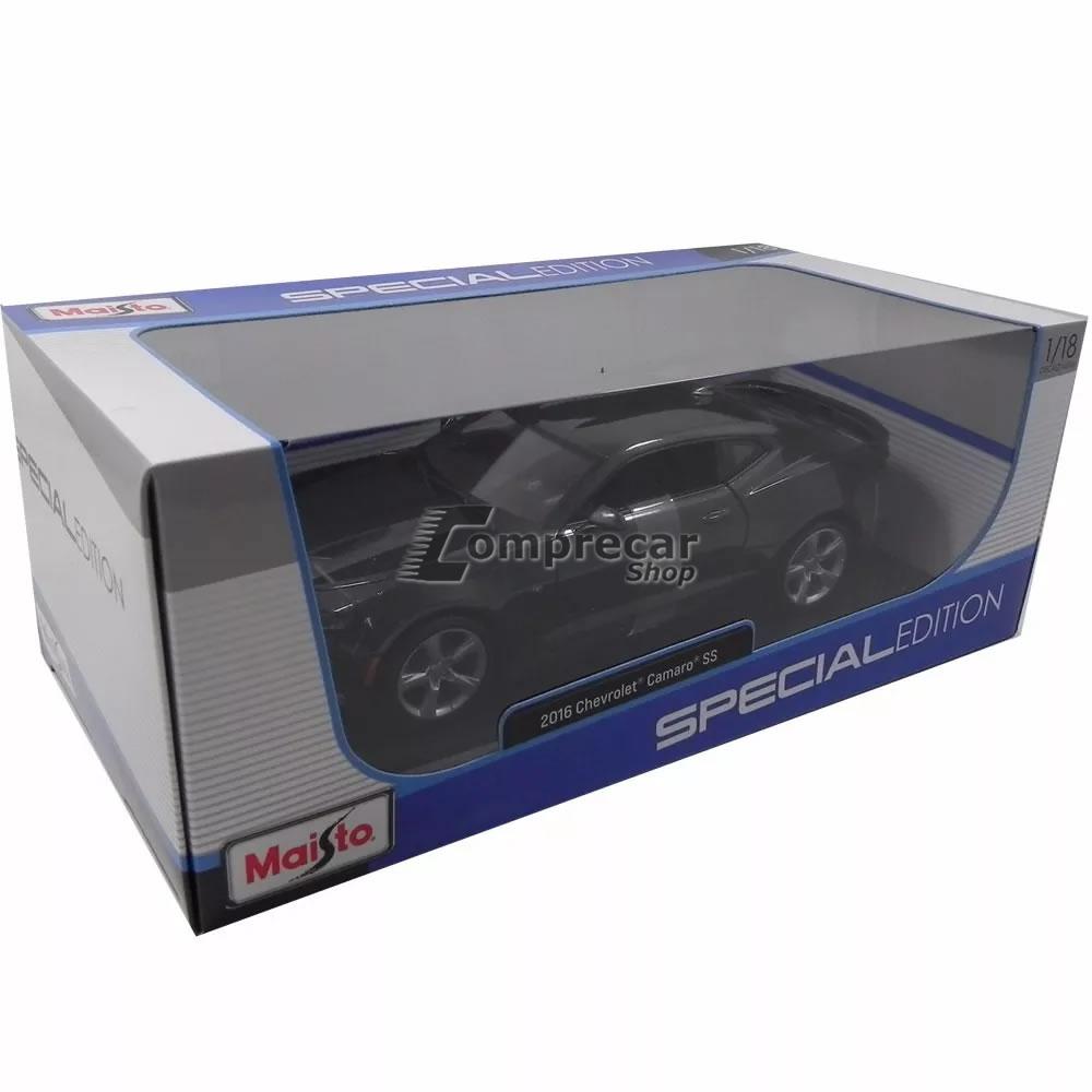 2016 Chevrolet Camaro SS 1:18 Maisto Grafite - Imagem 5