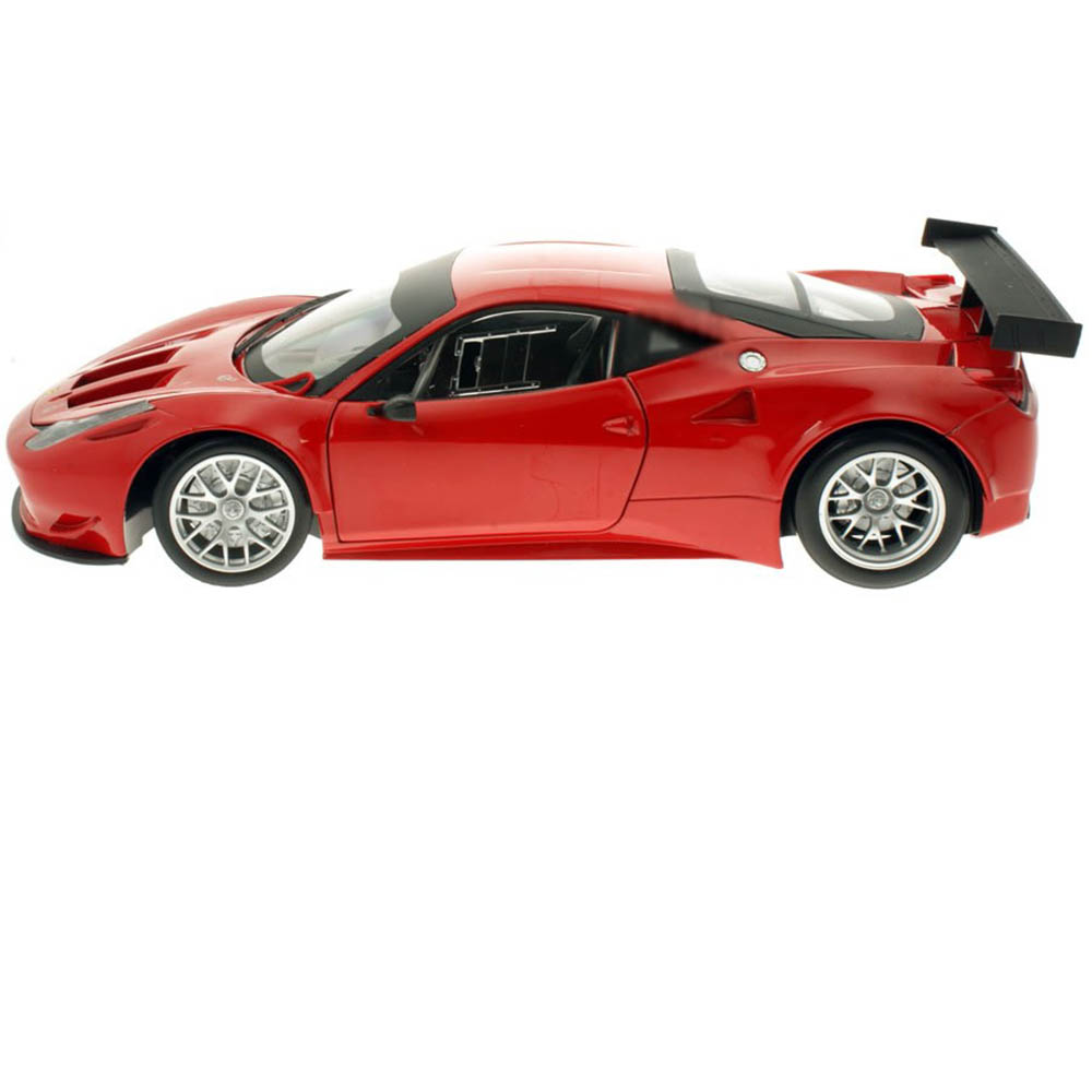 Miniatura Ferrari 458 Itália Gt2 Rosso Corsa Vermelho 1/18 - Imagem 6