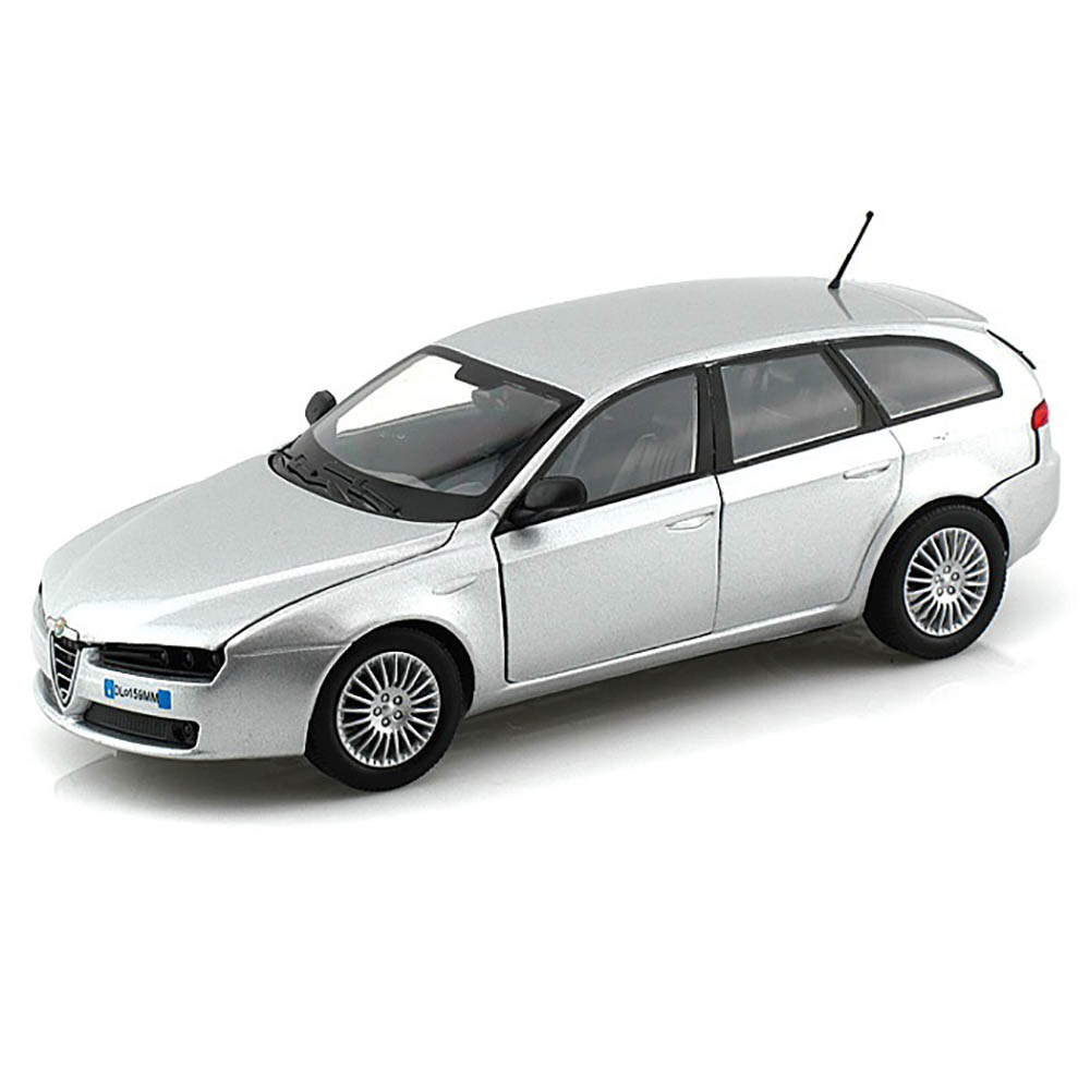 Miniatura Alfa Romeo 159 Sw Prata Motormax 1/24 - Imagem 2