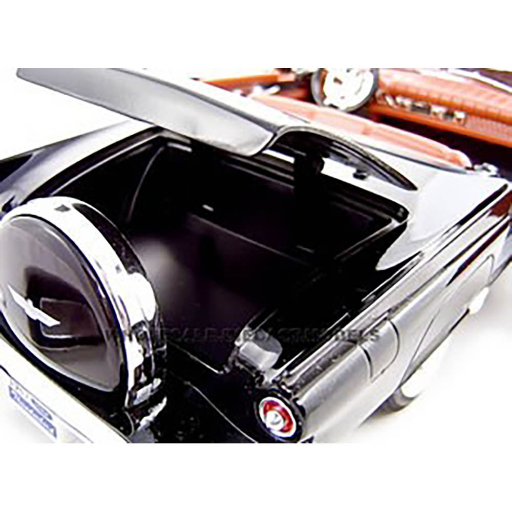 Miniatura Ford Thunderbird 1957 Preto Yat Ming 1/18 - Imagem 3