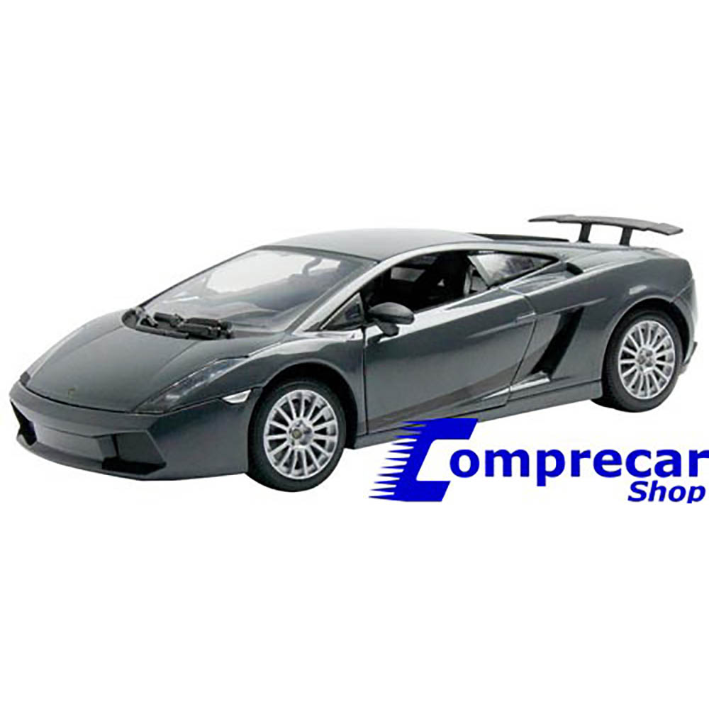Miniatura Lamborghini Gallardo Superleggera Grafite 1/18