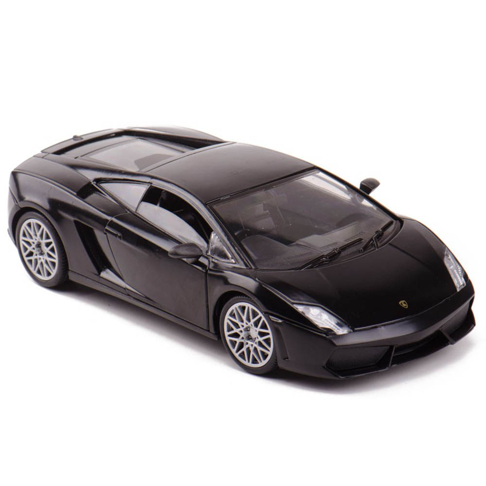 Miniatura Lamborghini Lp560-4 Preto Motormax 1/24 - Imagem 2
