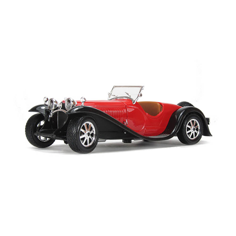 Miniatura Bugatti Type 55 1932 Bburago Vermelho 1/24 - Imagem 2
