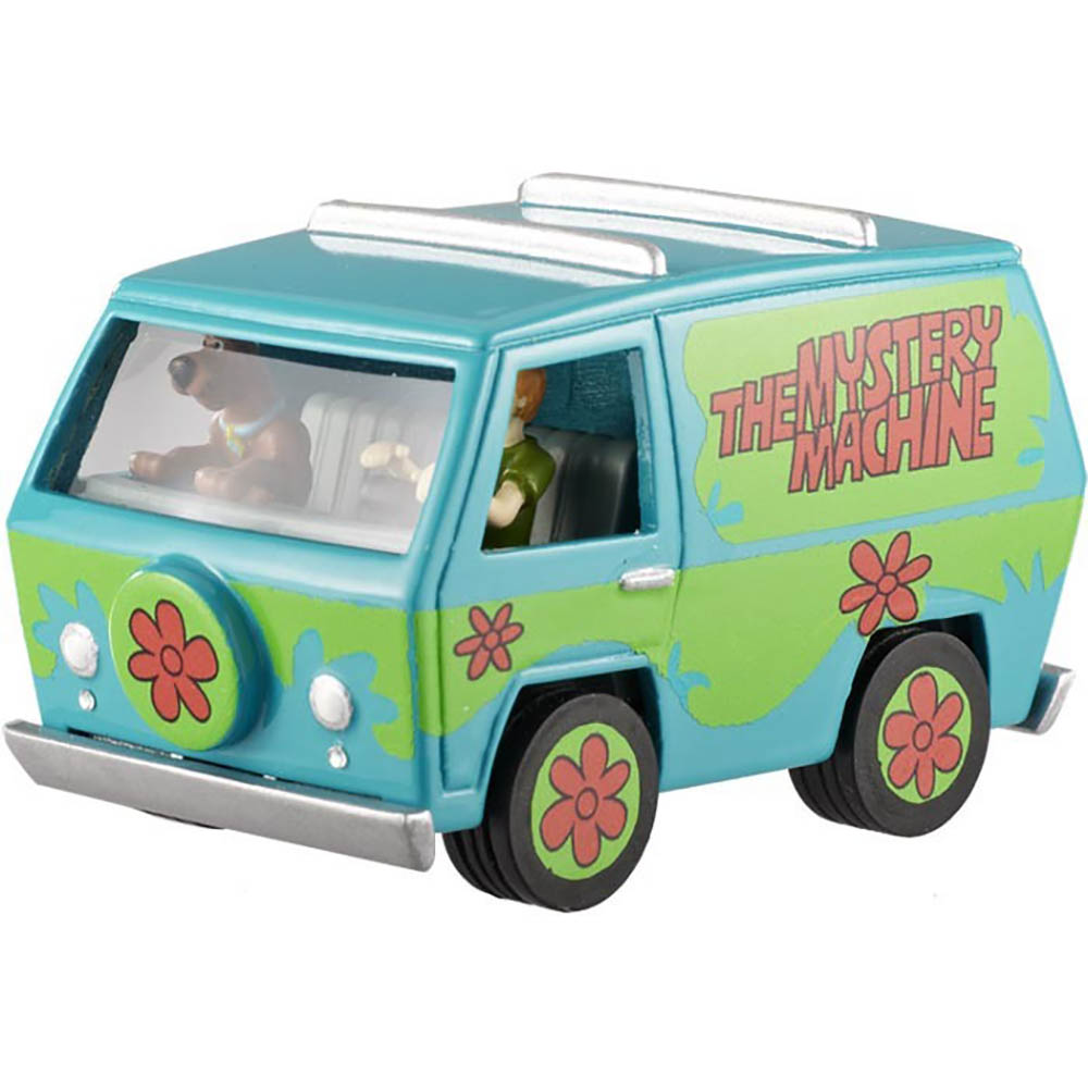 Carro do Scooby Doo c/ Figuras Hot Wheels Elite One 1:50