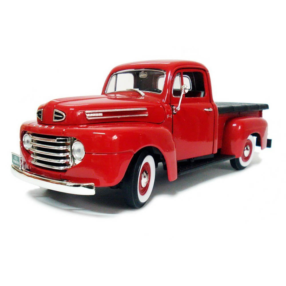 1948 Ford F1 Pick Up 1:18 Yat Ming Vermelho
