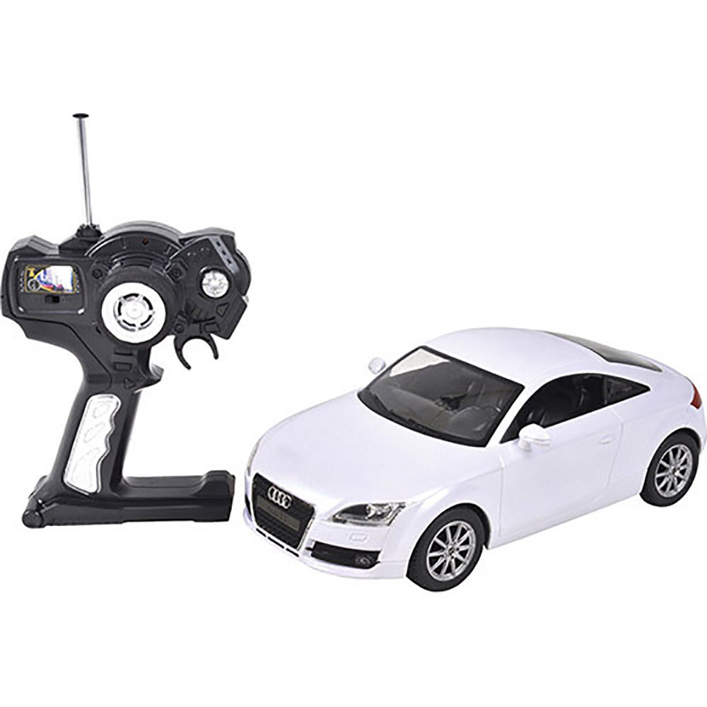 Miniatura Audi TT Controle Remoto Branco CKS 1/14