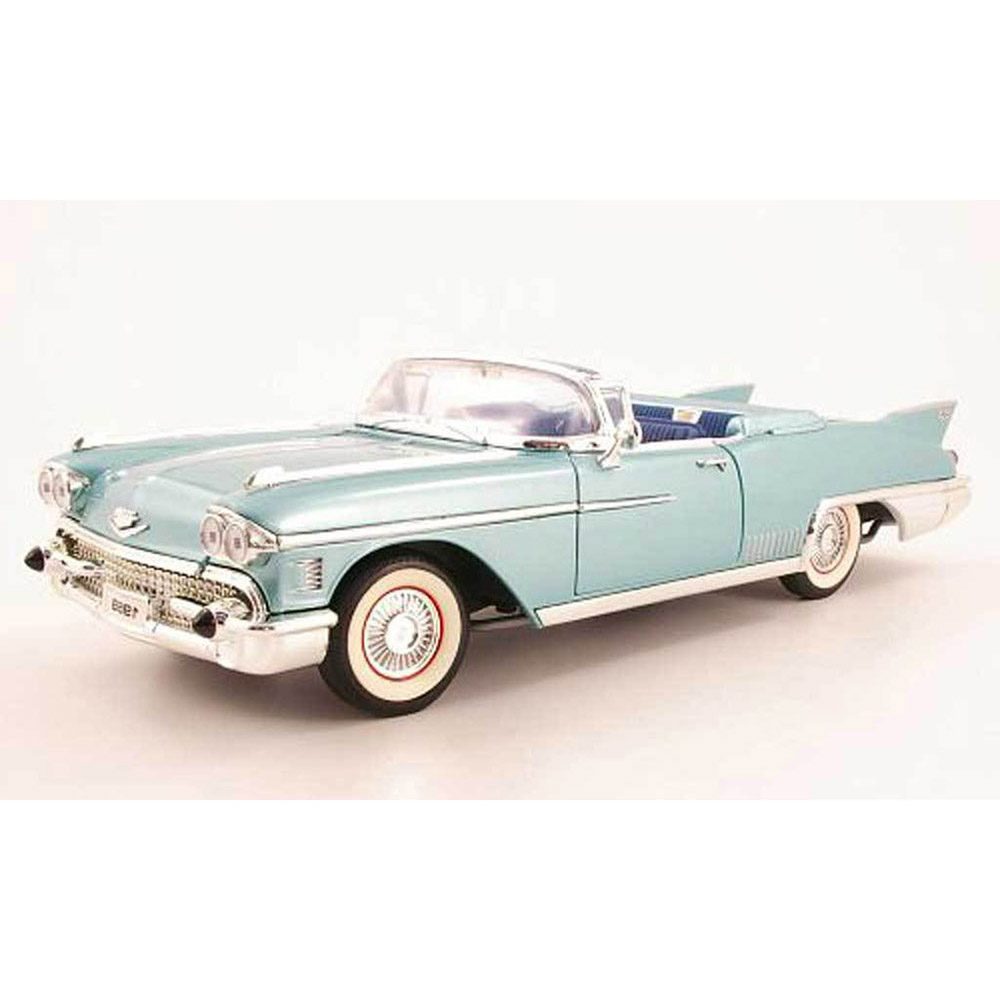 1958 Cadillac Eldorado Biarritz Conversível 1:18 Yat Ming Verde