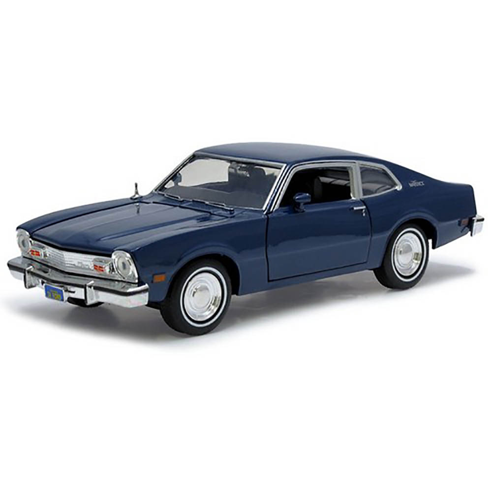 Miniatura Ford Maverick 1974 Azul Motormax 1/24