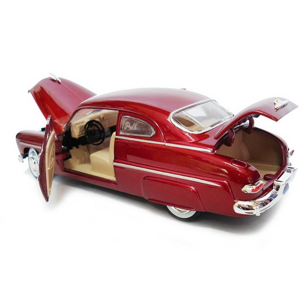 Miniatura Mercury Coupe 1949 Vinho Motormax 1/24 - Imagem 4