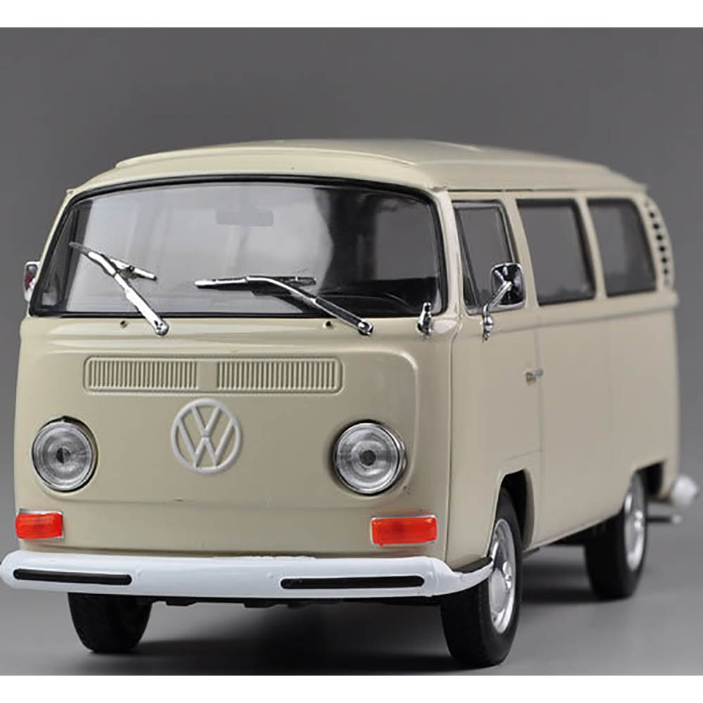1972 Volkswagen Kombi Bus T2 1:24 Welly Bege