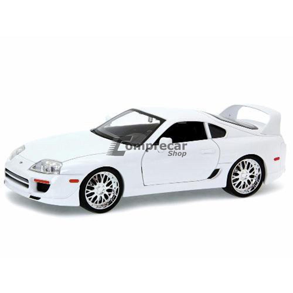 Toyota Supra Velozes e Furiosos 7 1:24 Jada Toys Branco